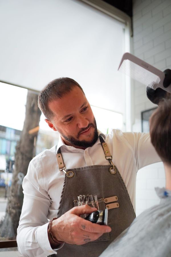 The Axe Club Barbers — photograph 7 by Andrew Recchia